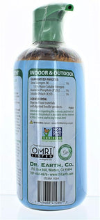 Dr. Earth Organic & Natural Pump & Grow House Liquid Plant Food 16 oz, Blue