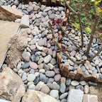 FANTIAN 10 lbs River Rocks, 2-3 Inch Natural Pebbles for Plants, Landscaping, Garden, Aquarium, Backyard and Indoor Water Fountains