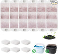 6 Pack Dog Water Fountain Filters, Filter Replacement for HOLAPAW 2.1Gal/8L Dog Water Bowl Dispenser, 6 Filters + 6 Sponges