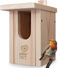 Wildlife Heart I Bird Nestheline Deals Made of Solid Wood - Screwed, Nesting Boxes for Birds, Nesting Box red throats, Bird House Incubator for Birds, birded Box Weatherproof