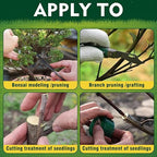 Tree Wound Sealer, Tree Pruning Sealer, Grafting, Pruning, and Wound Care for Damaged Trees, Used for Natural Wound Repair of Bonsai, Fruit Trees, Roses, and Bonsai, Waterproof Protection