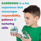Creativity for Kids Mini Garden Dinosaur: Terrarium Kit for Kids - Dinosaur Crafts for Boys, Dinosaur Toy and Science Kit for Kids, Easter Basket Stuffers (Ages 6+)