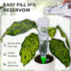 Self Watering Planter Insert Drip Spike High Capacity 20oz BabaBerry Dynamic Dripper Automatic Plant Watering Globes Dripper Device for Indoor or Outdoor Plants for Vacation Adjustable 3 Pack