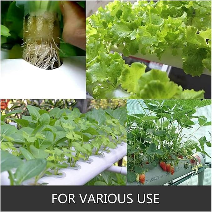 FLTRGO Hydroponic Tower Growing Sytem Indoor Growing System with Hydroponics Mini Greenhouse Agriculture for Planting Lettuce Strawberry Easy to Install and Operate (Bianco 108 Plants)