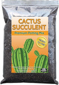 Cactus Succulent Natural Potting Soil Mix (Made in USA) (8 Dry Quarts)