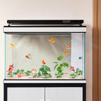 MyLifeUNIT Betta Fish Tank Decor, 10 Pack Silk Aquarium Plants for Aquarium Decoration and Fish Tank Decoration
