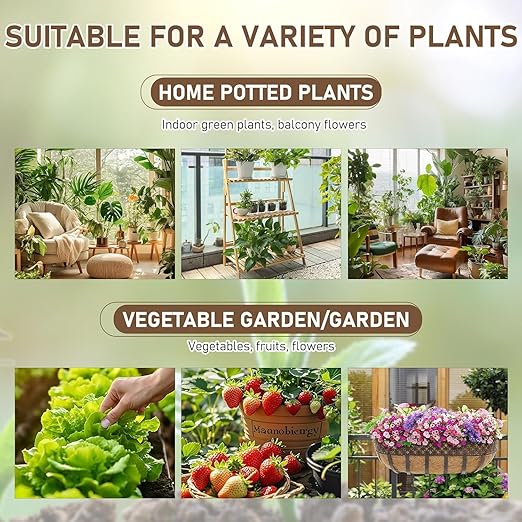 Soil Activators, Organic Soil Activator & Plant Fertilizer, Supports Root Development & Nutrient Absorption for Garden, Lawn, Indoor & Outdoor Plants 200g
