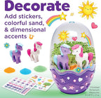 Creativity for Kids Mini Garden: Pony Terrarium Kit - Horse Gifts for Girls | Crafts for Kids and Girl Toys | Spring Crafts | Birthday Gift Ideas (Ages 6+)