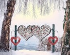 AshmanOnline Ashman Shepherd's Hooks 35 Inch (4 Pack), Black, Made of Premium Metal for Hanging SolarLights, Bird Feeders, Mason Jars, Christmas Lights, Lanterns, Garden Stakes and Wedding Décor.