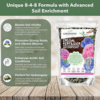 GARDENWISE Slow Release Hydrangea Fertilizer with Iron & Sulfur – Indoor & Outdoor Soil Acidifier for Miracle Growth (2 qt)