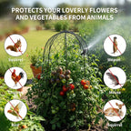 Metal Plant Covers 12pcs,30 Pcs Plant Protectors from Animals