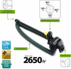 Melnor 65049-AMZ Oscillating Sprinkler with QuickConnect Product Adapter