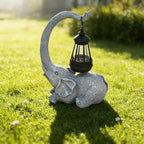 Elephant Statue for Garden Decor with Gift Appeal - Ideal Gifts for Women, Mom or Birthdays, Beautifully Crafted Outdoor & Home Decor to Wow Your Guests