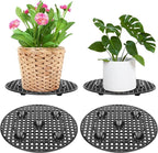 moonoom 4 Pieces Potted Plant Stand Holder, Large Planter Holder,Heavy Duty Indoor Outdoor Garden Patio Flower Pot Stands 12 Inch