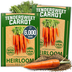 HOME GROWN Root Vegetable & Pepper Seed Kit – 6,929+ Non-GMO USA Seeds – Includes Tendersweet Carrot (6,000), Cherry Belle Radish (800) & Jalapeno Pepper (129) – Heirloom, High Germination