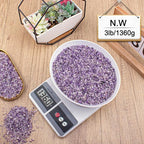 3 Lb Amethyst Crushed Stones Quartz Crystals Chips Bulk, Natural Tumbled Healing Stones for Decorative Fish Tank Vase Fillers Aquarium Gravel Rocks