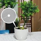 4 Pcs Plant Pot Grids – Adjustable Soil Cover for Indoor/Outdoor Plant Protection – Durable Mesh Guard to Keep Animals Away from Potted Plants