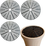 Plant Covers from Animals | 4 Pieces 11x1inch Breathable Protective,Cuttable Plant Protector from Cats Indoor,for Outdoor Home Apartment Dorm Yard Patio Porch Flower