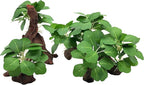 M2cbridge Artificial Fish Tank Plants Aquarium Plant Aquatic Water Grass Foreground Decor(2PCS Large Green)