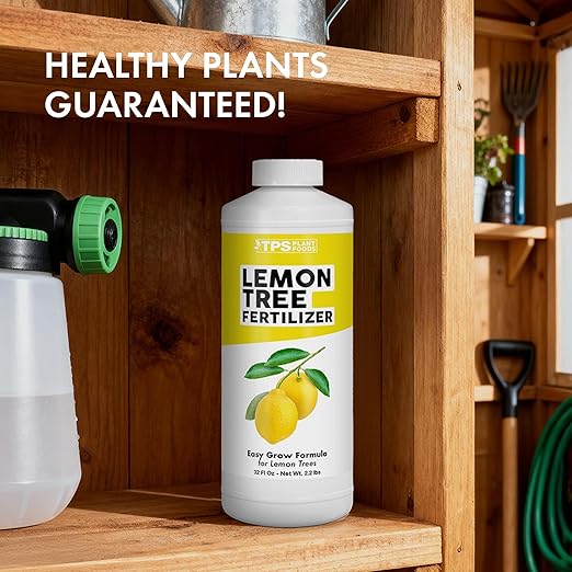 Lemon Tree Fertilizer – Liquid Plant Food for More Fruit, Better Flowering & Stronger Root Development, 1 Gallon