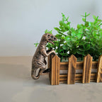 Decorative Dinosaur Statue Plant Hanger - Cute Animal Pots for Plants, Plant Buddy Ornament Hangers for Hanging Plants