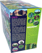 Cactus Succulent Desert Dome Seed Starter Kit - Indoor Desert Starter Kit - Includes Potting Soil, Terrarium, Over A Dozen Desert Plant Seed Packets - DIY Kitchen Grow Kit