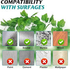 ALLWIN Plant Climbing Wall Clips - 120Pcs,Plant Hooks for Vines, Money Plant Clips