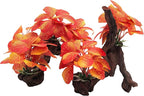 M2cbridge Artificial Fish Tank Plants Aquarium Plant Aquatic Water Grass Foreground Decor(2PCS Large Colorful)