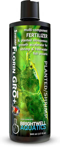 Brightwell Aquatics Shrimp FlorinGrō+ – Nitrate-Based Plant Supplement for Shrimp Aquariums – Supports Growth, Chlorophyll & Vibrant Foliage – Copper-Free, 500 ml