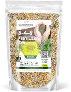 Gardenwise 8-4-8 Professional Palm Tree Fertilizer Plant Food; for Indoor Potted Plants and Outdoor Landscape Palm Trees; Quick-Release Nitrogen Fertilizer and Continuous Feeding (4 QUARTS)