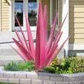 Large Tequila Rustic Sculpture, Metal Yard Art, Metal Agave Plants Outdoor Decor, Home Decor Hand Painted Agave Garden Statue