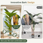 7ft Artificial Banana Tree Extra Tall Fake Plants Indoor for Living Room Large Faux Tree High End Realistic Floor Plant Big Silk Tree for Home Office Pet Friendly Large Indoor Plant Tropical Decor