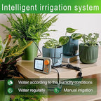 Drip Irrigation kit Indoor Plant Irrigation System Automatic Plant Waterer Plant Humidity Sensor Timer Water drip System kit to Growing Tent IKEA self Watering Automatic Mister kit Greenhouse(4 Sets)
