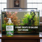 Bloom All-in-One Liquid Fertilizer for Aquarium Plants, Shrimp Safe Copper-Free Formula with High Iron & Potassium, No CO2 Needed, Freshwater Planted Tank Nutrient Solution, 16oz