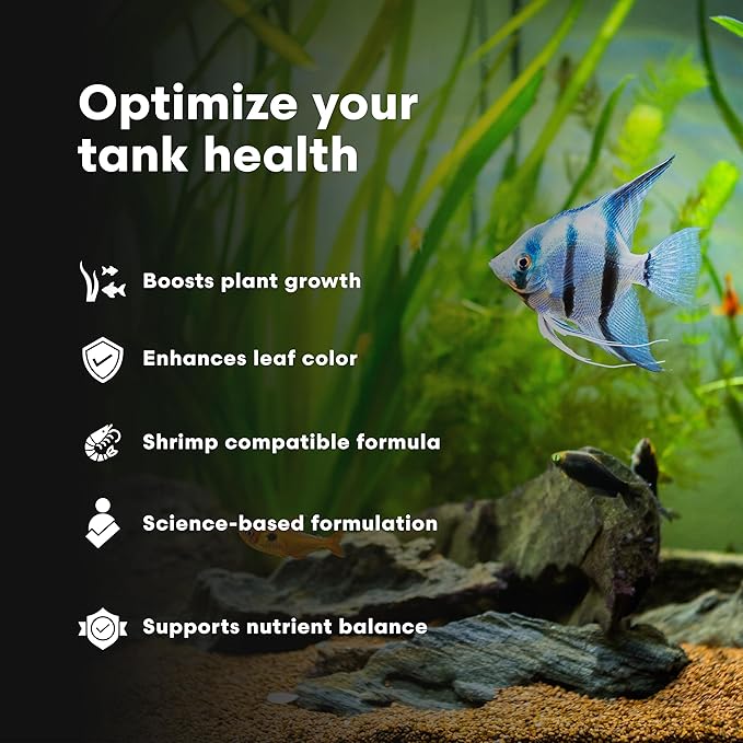 Brightwell Aquatics Shrimp FlorinGrō+ – Nitrate-Based Plant Supplement for Shrimp Aquariums – Supports Growth, Chlorophyll & Vibrant Foliage – Copper-Free, 500 ml