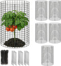 5 Pack Plant Protector from Animals, 24x12 Inches Wire Plant Protector, Plant Cages to Keep Animals Out