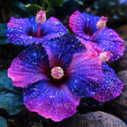 Hibiscus Flower Seeds for Planting - 200+ Hibiscus Seeds Perennial Giant Flower Non-GMO Heirloom Tropical Potted Plants Seeds