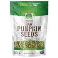 NOW Foods, Pumpkin Seeds, Raw and Unsalted, Essential Fatty Acids, Rich in Iron, Excellent Source of Protein, Certified Non-GMO, 1-Pound (Packaging May Vary)