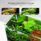 FZONE Root Tabs, Aquarium Plant Fertilizer, Safe for Fish & Shrimp, 60g/Box