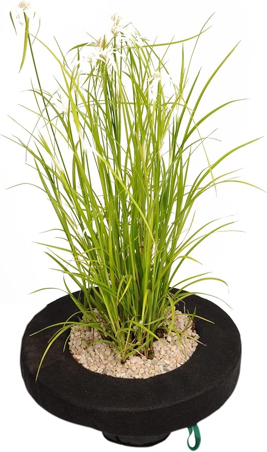 PondH2o 14" Round Floating Aquatic Water Garden Pond Planter Baskets, Floatable Aquatic Plant Flower Islands for Ponds, Aquaponics, Hydroponics and Water Features | Value 2 Pack
