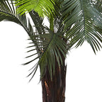 Nearly Natural 3ft Cycas Artificial Palm Tree, UV Resistant Faux Greenery For Indoor Outdoor Decor