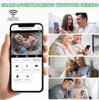 Bird Houses Camera, 5mp Solar Bird House with Camera, 2.4g WiFi Live View, Night Vision, Real-Time Bird Watching & Hatching, Outdoor Garden Bird Nest, Ideal Gift for Bird Lovers