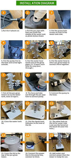 FLTRGO Hydroponics Tower - Hydroponics Growing System for Indoor Herbs, Fruits and Vegetables - Aeroponic Tower with Hydrating Pump, Timer, Adapter, Seeding Bed & Net Pots