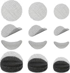 200Pcs Plant Pots Hole Mesh Pad 2/3/5 Inch Round Plant Pot Cover Plastic Planter Bottom Drainage Inserts Grid Mat for Horticultural Enthusiasts and Flower Shops