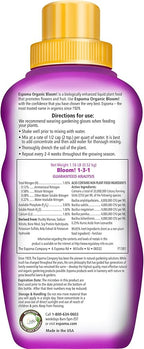 Espoma Organic Bloom! 16-Ounce Concentrated Plant Food – Plant Fertilizer and Bloom Booster for All Flowering Plants. Promotes Vigorous Growth and Blooming