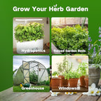 Lush&Dew Ancestral Apothecary Medicinal Tea Herb Seed Chest, 36,000+ Non-GMO Survival Seed Kit, Gardening Gifts for Women Men, 40 Types Heirloom Garden Seeds for Planting Herbs, Raised Bed Windowsill