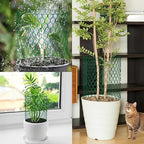 West Bay 39.4Ft x 16In Plant Protectors from Animals, Plant Cages for Outdoor Plants, Chicken Wire Netting to Keep Animals Out, Metal Mesh Plant Protector with Ground Stakes, Nylon Ties & Pliers