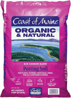 Coast of Maine Bar Harbor Blend, 8qt (Pack of 2) Organic and Natural Potting Soil for Houseplants, Flowers, Vegetables, Herbs and Containers