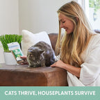 The Cat Ladies 100% Organic Cat Grass Seed (Non GMO) 16Ounce