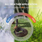 Giraffe Tools Leader Hose 6ft x 5/8", Short Water Hose for Hose Reel Connecting, Lightweight, Flexible with Female Female Fittings